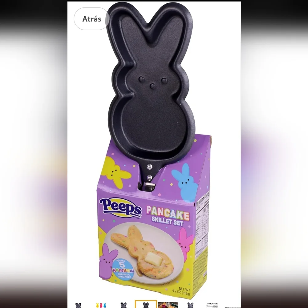 PEEPS Easter Bunny Skillet NIB.